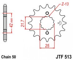 JT lánckerék JTF513.13