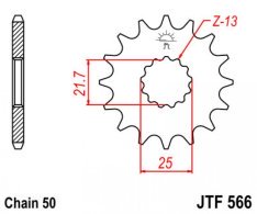 JT lánckerék JTF566.14