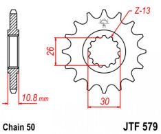 JT lánckerék JTF579.18