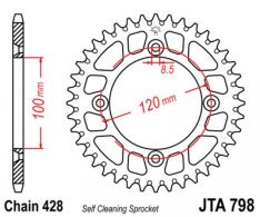 JT lánckerék JTA798.49