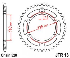 JT lánckerék JTR013.38