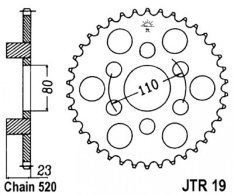 JT lánckerék JTR019.36