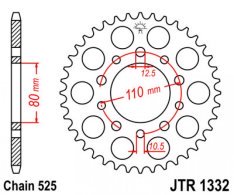 JT lánckerék JTR1332.40