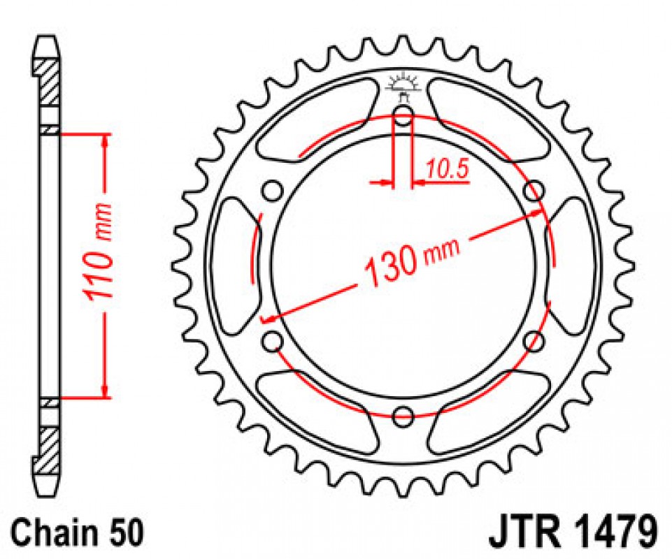 JT lánckerék JTR1479.47