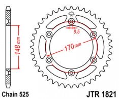 JT lánckerék JTR1821.47