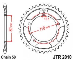 JT lánckerék JTR2010.42