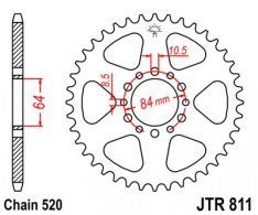 JT lánckerék JTR811.39