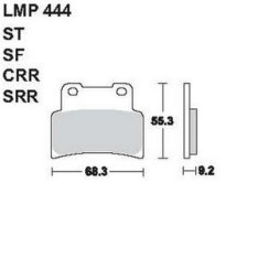 AP Racing LMP444 SF fékbetét