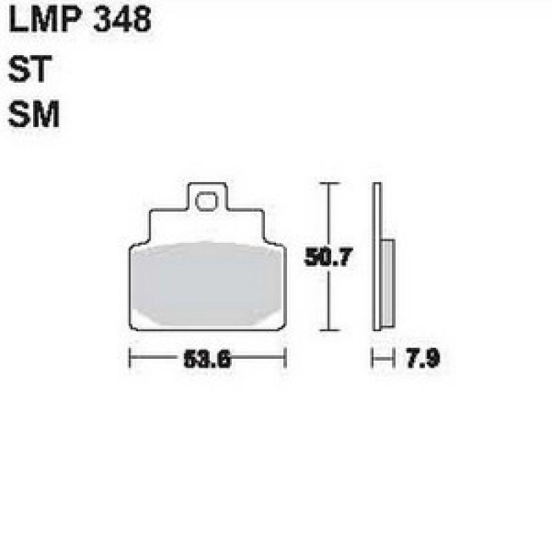 AP Racing LMP348 ST fékbetét