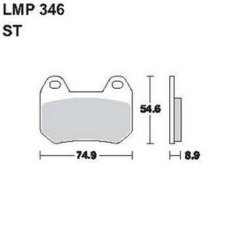 AP Racing LMP346 ST fékbetét