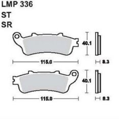 AP Racing LMP336 SR fékbetét