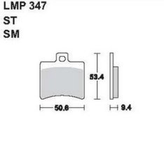 AP Racing LMP347 SM fékbetét
