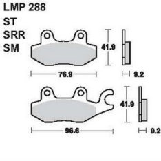 AP Racing LMP288 SM fékbetét