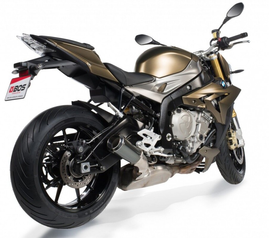 BMW S 1000 R- BOS kipufogó - Carbon