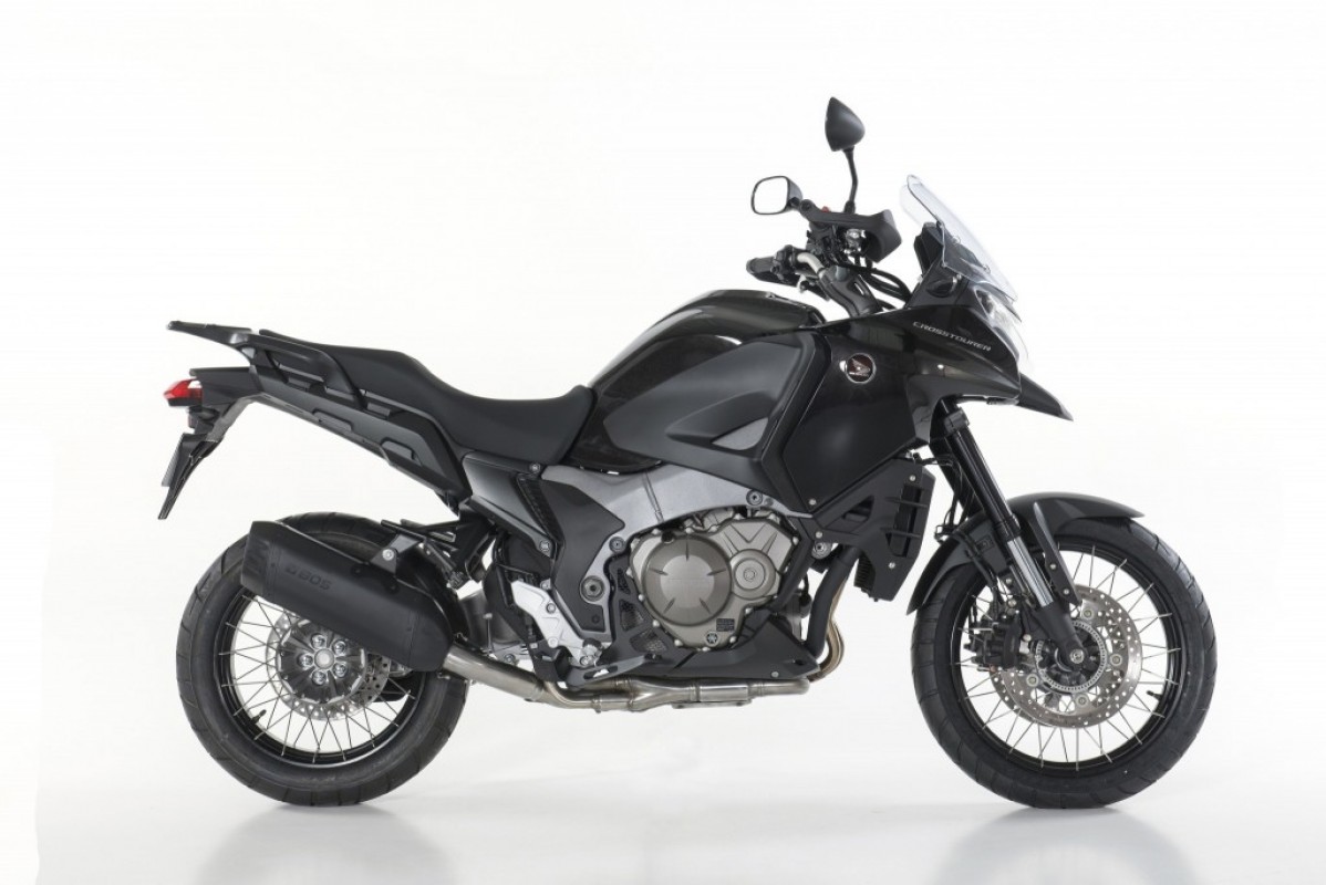 Honda VFR 1200 X Crosstourer- BOS kipufogó - Fekete