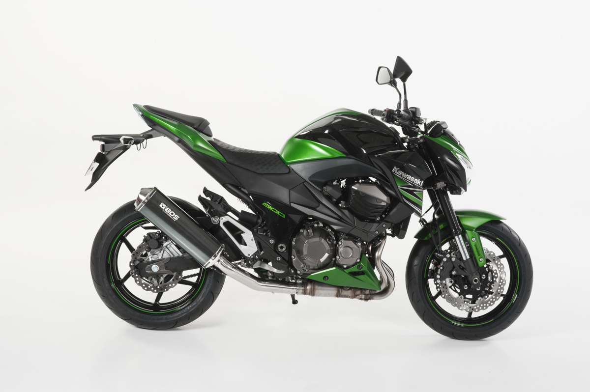 Kawasaki Z 800- BOS kipufogó - Carbon