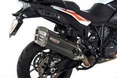 KTM 1090 Adventure- BOS kipufogó - Carbon steel
