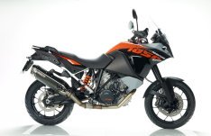 KTM 1190 Adventure- BOS kipufogó - Carbon steel