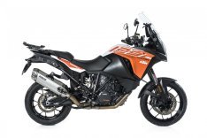 KTM 1290 Super Adventure R- BOS kipufogó - Inox matt