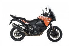 KTM 1290 Super Adventure R- BOS kipufogó - Carbon Steel