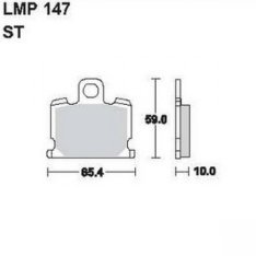 AP Racing LMP147 ST fékbetét
