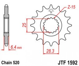 Első lánckerék a JT-től