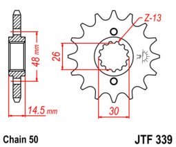 Első lánckerék a JT-től