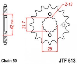 Első lánckerék a JT-től