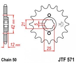 Első lánckerék a JT-től