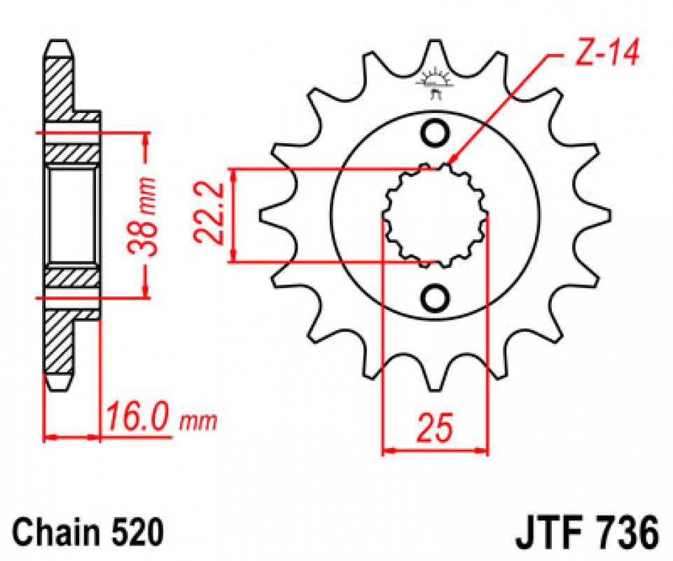 Első lánckerék a JT-től