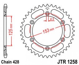 Hátsó lánckerék a JT-től