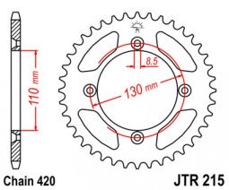 Hátsó lánckerék a JT-től