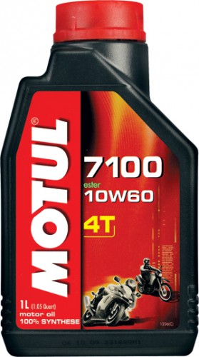 Motul 7100 10W60 motorolaj 1 literes kiszerelésben