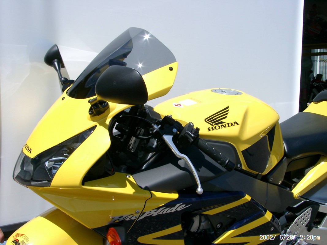 Honda CBR 900 RR (2002-2003) MRA szélvédő plexi - race
