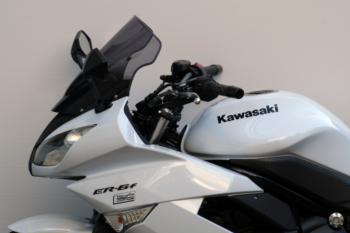 Kawasaki ER-6 F (2009-2011) MRA szélvédő plexi - race