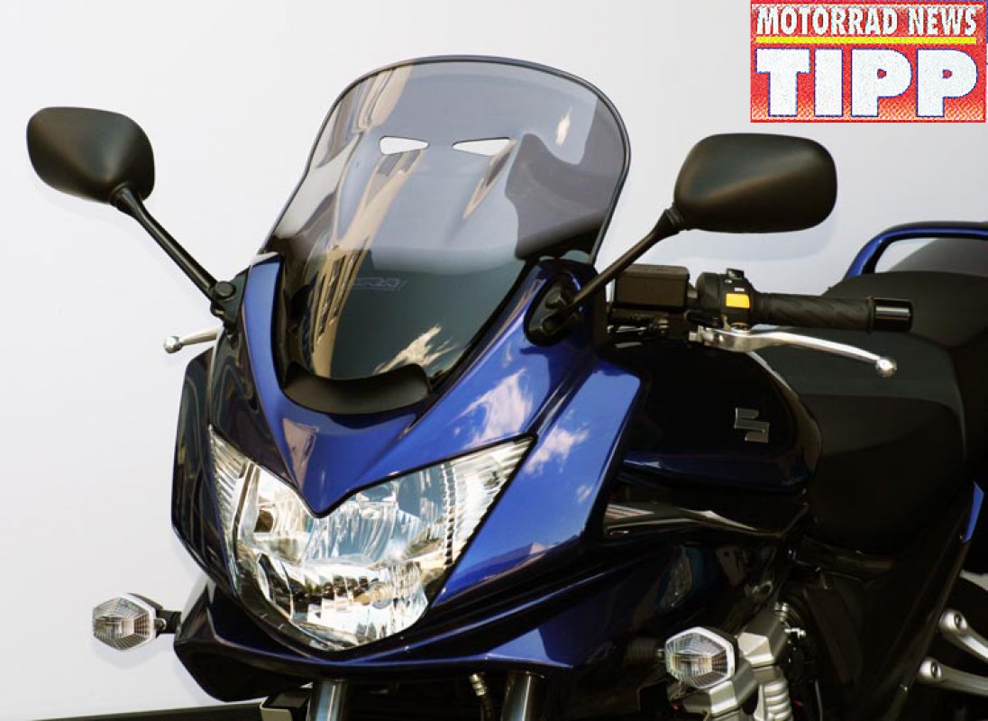 Suzuki GSF 650 Bandit (2005-2008), 1200 Bandit (2006), 1250 Bandit (2007-) MRA szélvédő plexi - touring