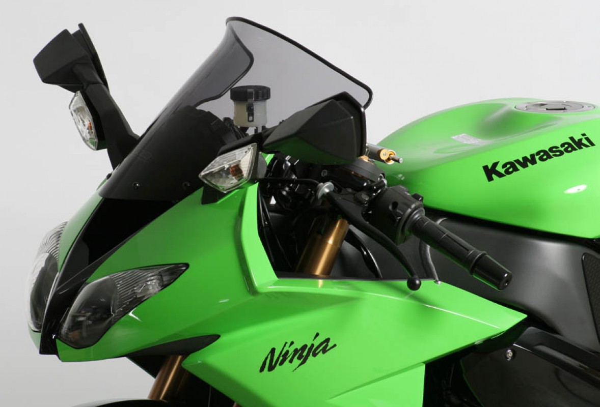 Kawasaki ZX-6R (2009-), ZX-10R (2008-2010) MRA szélvédő plexi - sport
