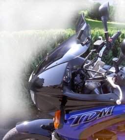 Yamaha TDM 850 (1996-), XJ 600 S (1996-) MRA szélvédő plexi - vario touring
