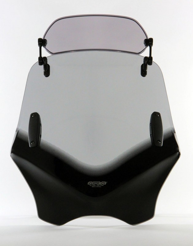 MRA szélvédő plexi naked motorra, állítható - x-creen sport v-flow c