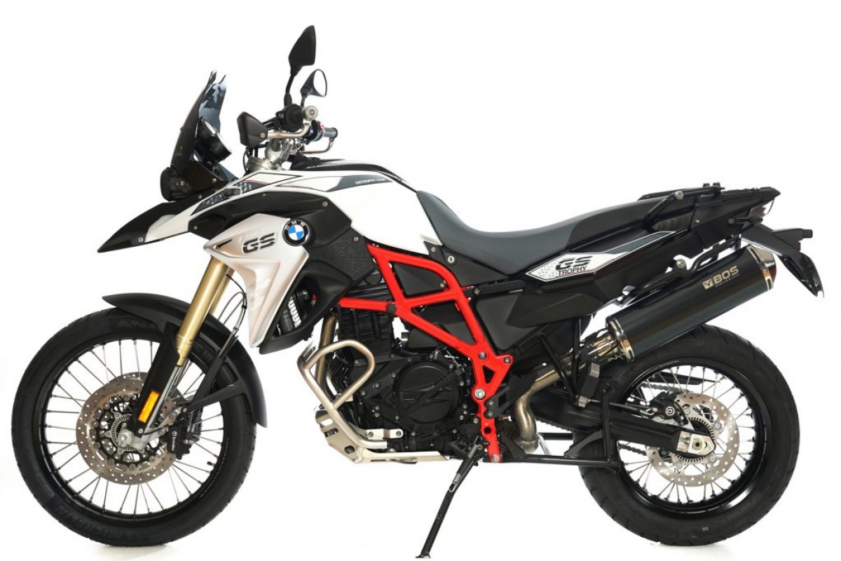 BMW F 800 GS (2008-2016) BOS sport kipufogó - Carbon