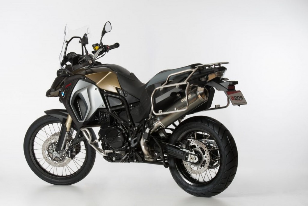 BMW F 800 GS Adventure (2008-2016) BOS sport kipufogó - Carbon