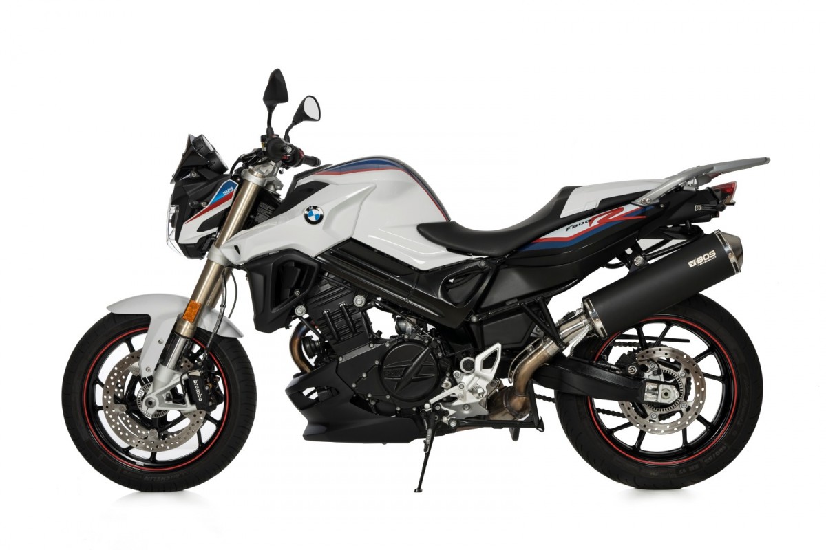 BMW F 800 R (2009-2016) - BOS sport kipufogó - Fekete