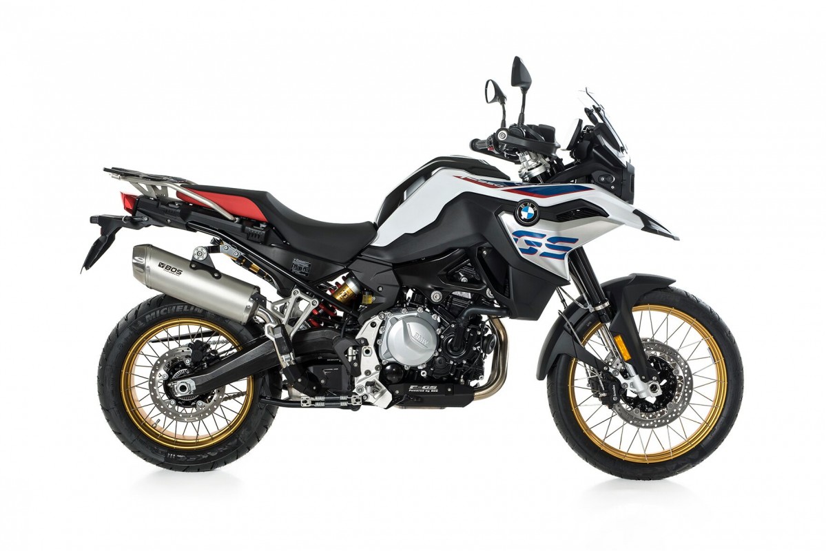 BMW F 750 GS (2017- ) - BOS sport kipufogó - Inox matt