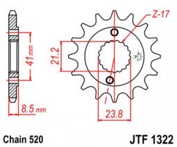 Első lánckerék a JT-től