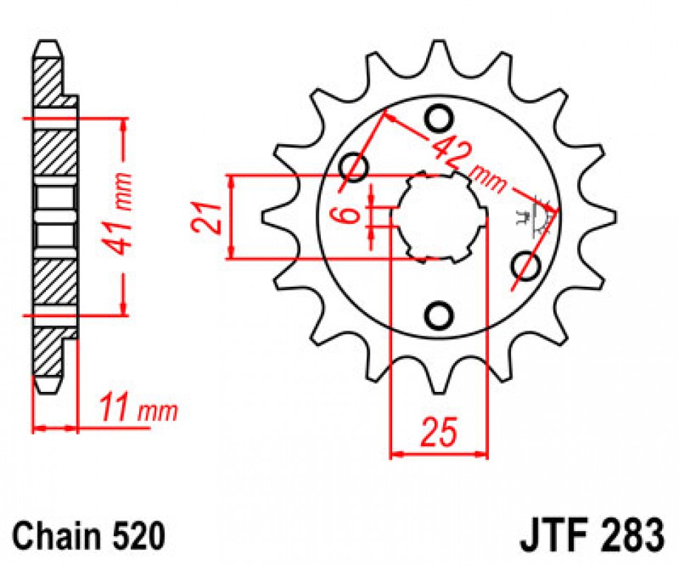 Első lánckerék a JT-től