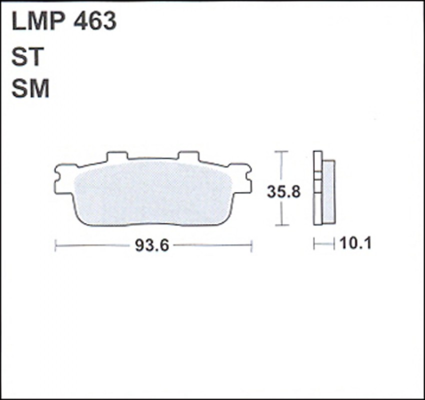 AP Racing LMP463 SM fékbetét