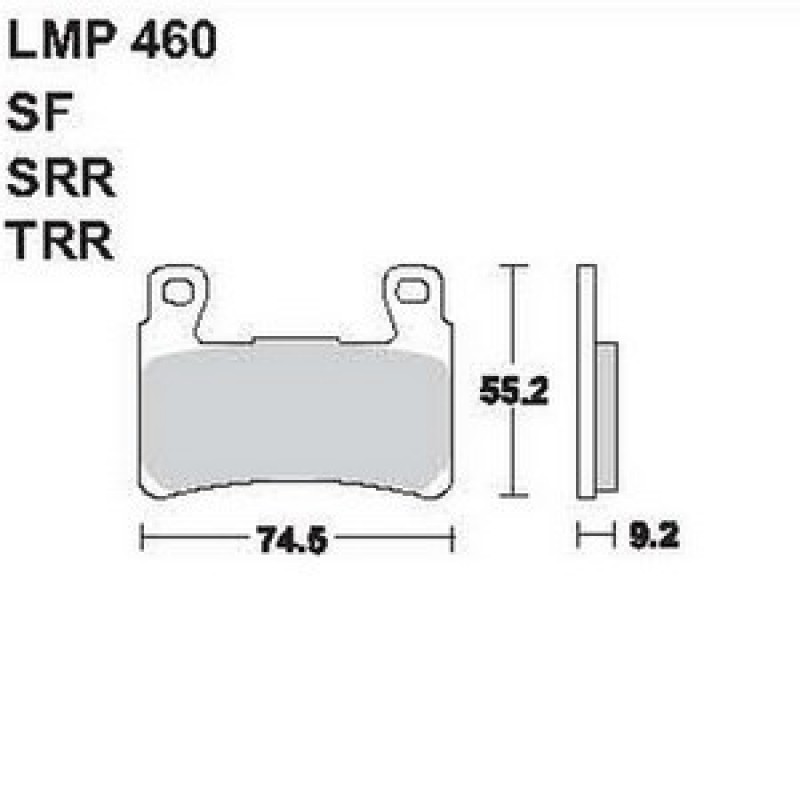AP Racing LMP460 SF fékbetét