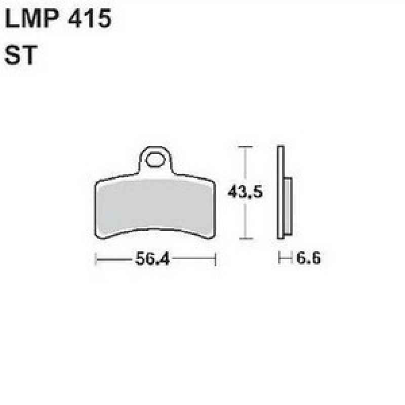 AP Racing LMP415 ST fékbetét