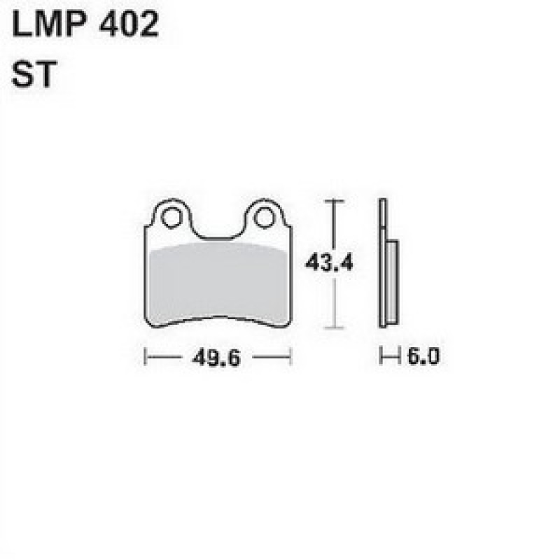 AP Racing LMP402 ST fékbetét