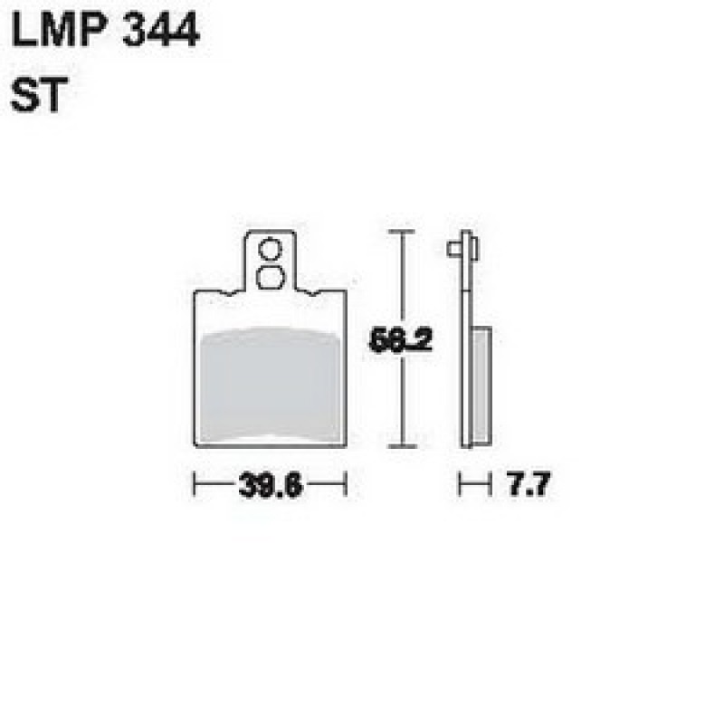 AP Racing LMP344 ST fékbetét
